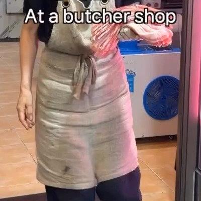 부산 어느 정육식당에서 판매한다는 삼겹살 김밥