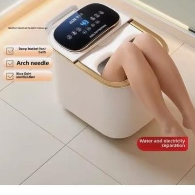 ai 사용한 족욕기 이미지 광고